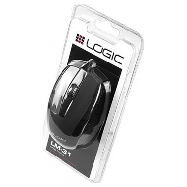 Мишка Logic concept LM-31Black (M-LC-LM31W-BK) фото №4