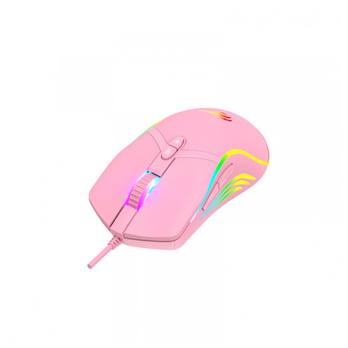 Ігрова миша провідна HAVIT HV-MS1026 USB Pink (HV-MS1026) фото №1