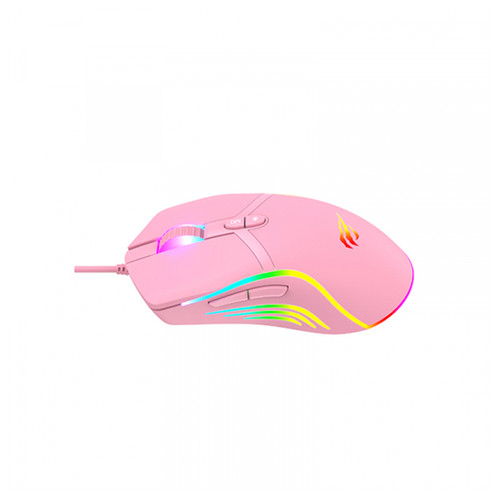 Ігрова миша провідна HAVIT HV-MS1026 USB Pink (HV-MS1026) фото №3