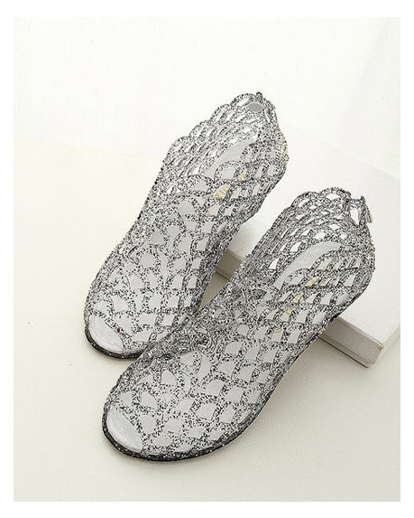 Модні прозорі силіконові туфлі оригінального дизайну, 36-41 (ОБ-067) фото №7