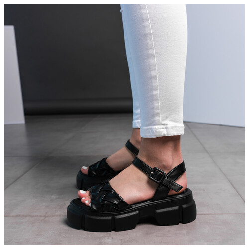 Жіночі сандалі Fashion Bailey 3632 36 Розмір 23.5 см Чорний фото №3