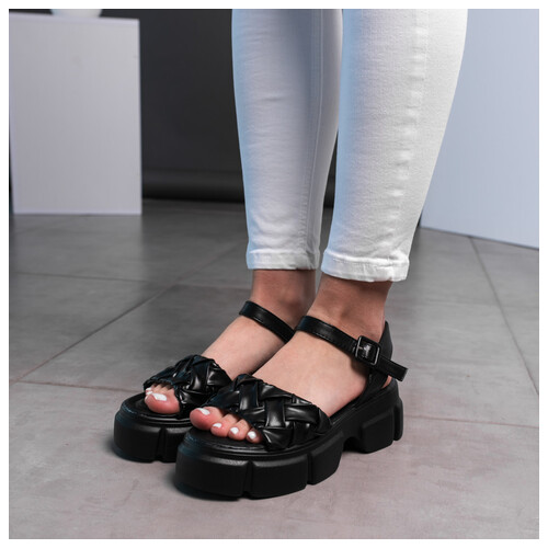 Жіночі сандалі Fashion Bailey 3632 37 розмір 24 см Чорний фото №1