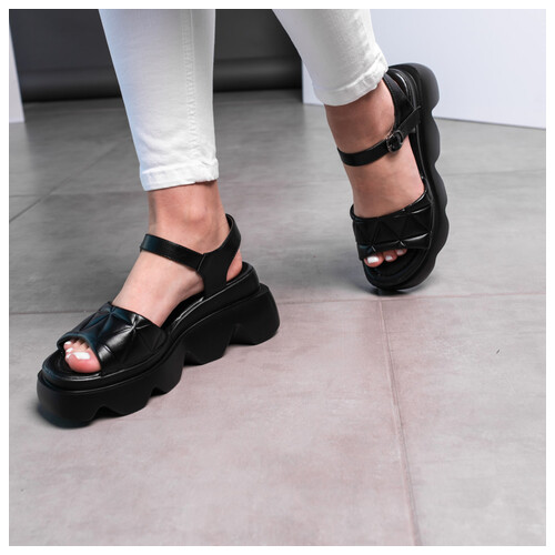 Жіночі сандалі Fashion Penny 3605 39 розмір 25 см Чорний фото №17