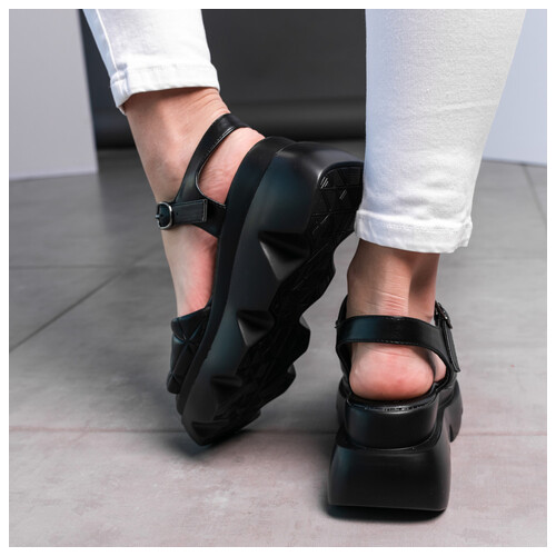 Жіночі сандалі Fashion Penny 3605 39 розмір 25 см Чорний фото №11