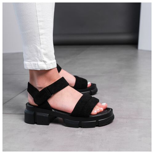 Жіночі сандалі Fashion Sheba 3629 40 Розмір 25.5 см Чорний фото №1