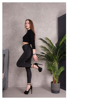 Жіночі босоніжки Fashion Eleanor 3928 37 розмір 24 см Чорний фото №10