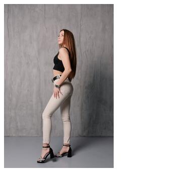 Жіночі босоніжки Fashion Mira 3985 39 розмір 25 см Чорний фото №9
