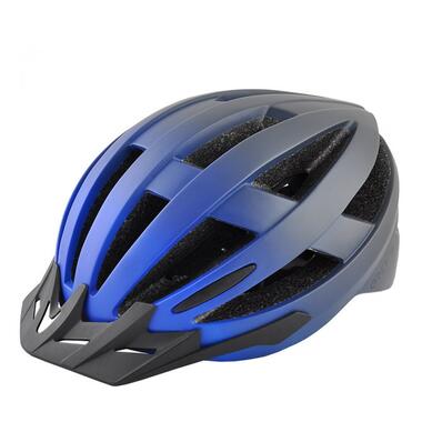 Велосипедний шолом Greys М чорно-синій матовий GR21313 фото №1