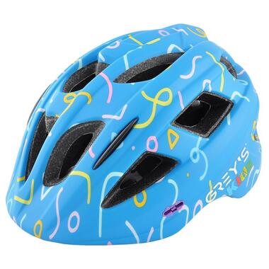 Велосипедний шолом дитячий Greys М синій матовий GR22133 фото №1