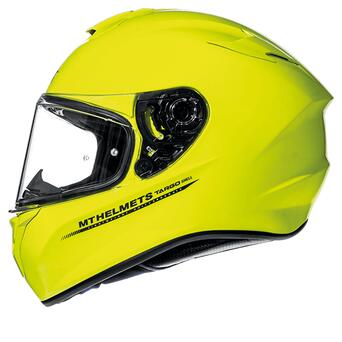 Мотошолом MT Helmets TARGO Solid A3 Gloss Fluor Yellow XXL фото №1