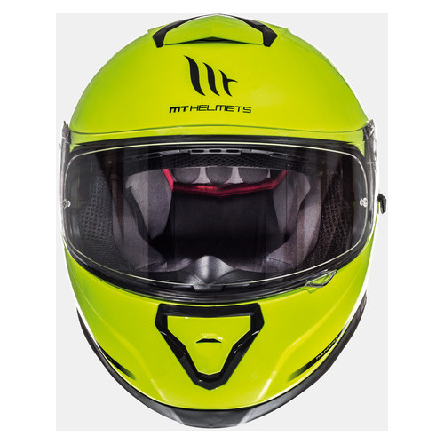 Мотошолом MT Helmets Thunder 3 SV SOLID HI-VIZ Yellow L фото №3