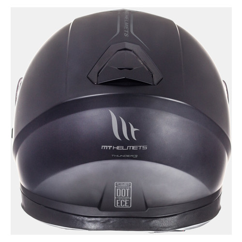 Мотошолом MT Helmets Thunder 3 SV Solid Matt Black XL фото №2