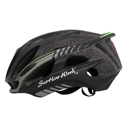 Шолом велосипедний захисний Helmet Scorpio-Works MD-72 L Чорний фото №4