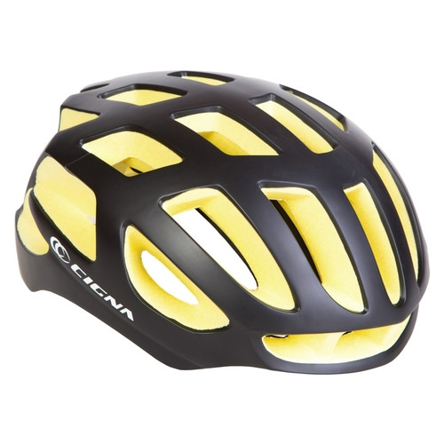 Шолом велосипедний Cigna TT-4 чорно-жовтий L (58-61см) (HEAD-021) фото №1