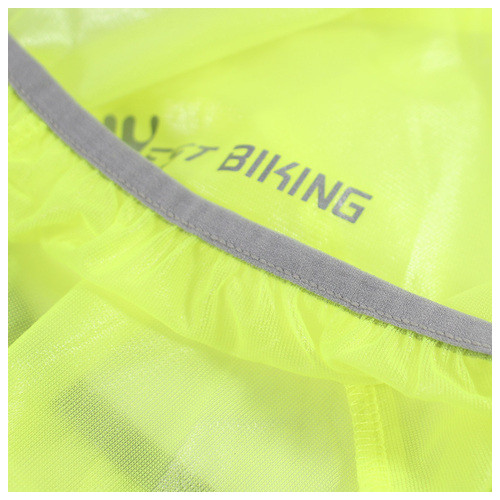Чохол світловідбивний West Biking 0708081 Green для велосипедного шолома фото №4