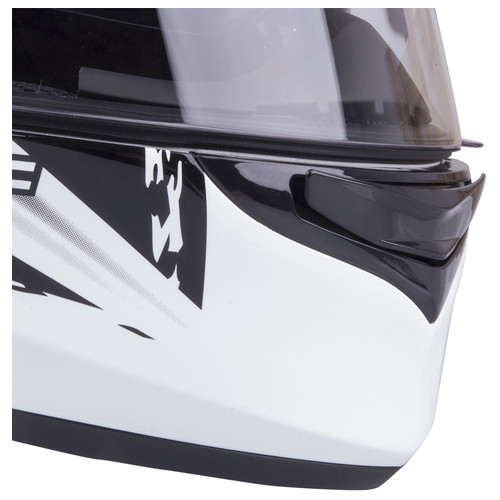 Mотоциклетний шолом W-TEC V122 – чорно-білий / XS (53-54) (15784-XS-2) фото №8