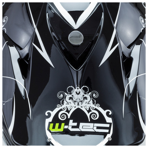 Молодіжний мотоциклетний шолом W-TEC V310 enduro - L (53-54) / чорний (8693-L-3) фото №4