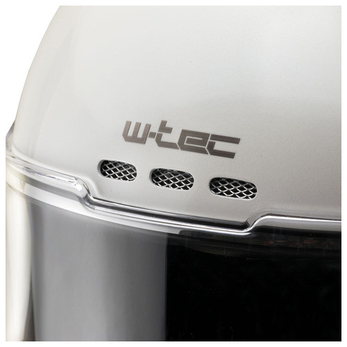 Мотоциклетний шолом W-TEC Cruder Delacro - XXL(63-64)/білий (22553-XXL) фото №4