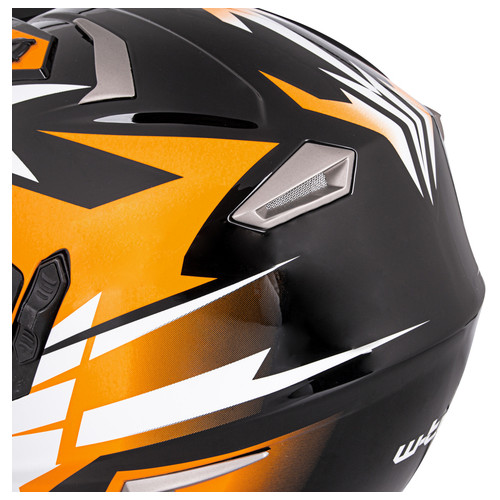 Мотоциклетний шолом W-TEC Dualsport – чорно-флуо-помаранчевий / L (59-60) (21624-L-1) фото №8