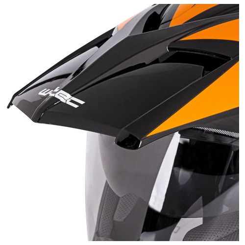 Мотоциклетний шолом W-TEC Dualsport – чорно-флуо-помаранчевий / L (59-60) (21624-L-1) фото №5