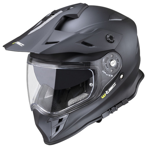 Мотоциклетний шолом W-TEC V331 PR - матово-чорний / L (59-60) (21615-L) фото №1