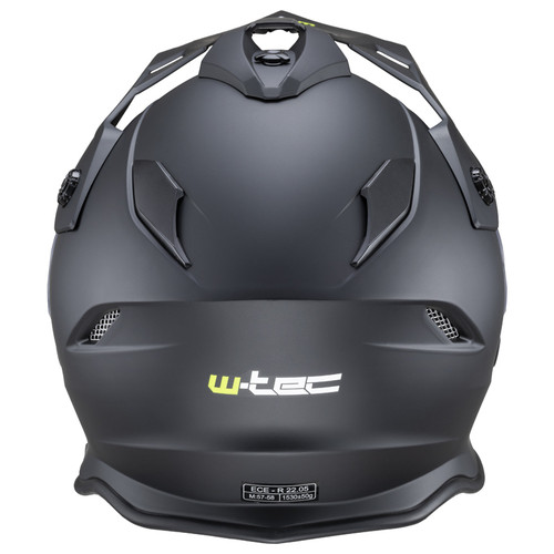 Мотоциклетний шолом W-TEC V331 PR - матово-чорний / L (59-60) (21615-L) фото №4