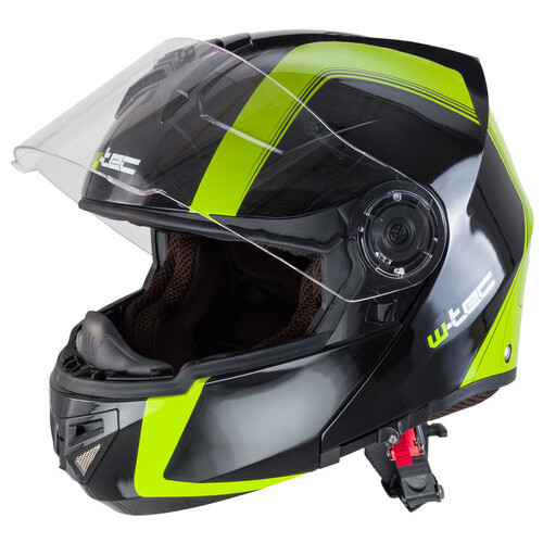 Мотоциклетний шолом W-TEC Vexamo - чорно-Зелений/L (59-60) (8472-L-4) фото №4