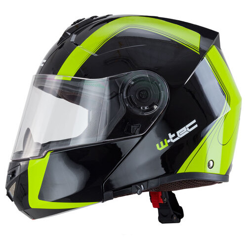Мотоциклетний шолом W-TEC Vexamo - чорно-Зелений/L (59-60) (8472-L-4) фото №3