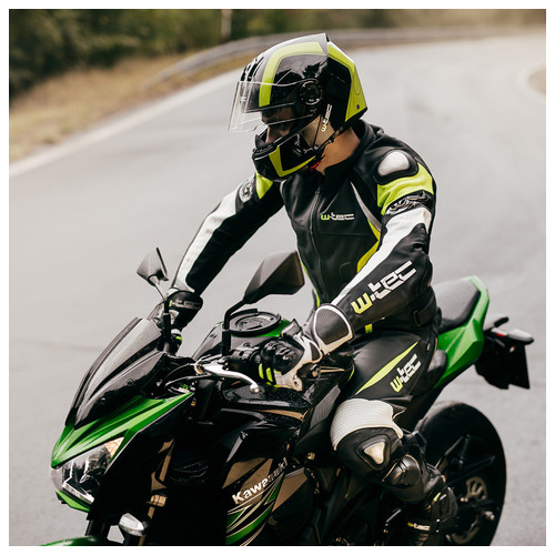Мотоциклетний шолом W-TEC Vexamo - чорно-Зелений/L (59-60) (8472-L-4) фото №10