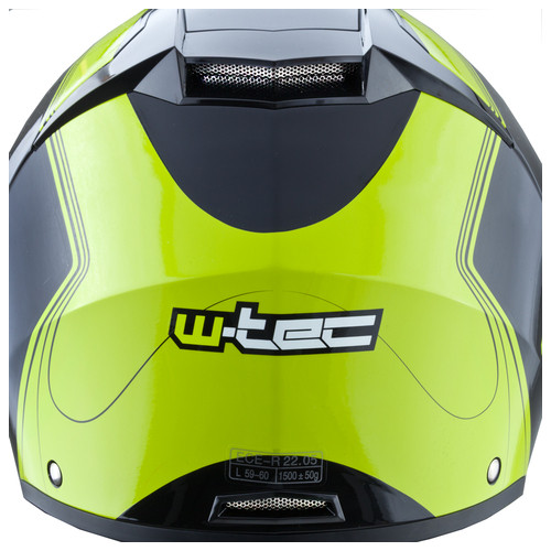 Мотоциклетний шолом W-TEC Vexamo - чорно-Зелений/L (59-60) (8472-L-4) фото №15