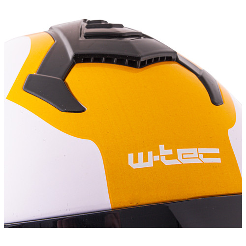Мотоциклетний шолом W-TEC Yellamo - S (55-56)/білий (20350-S) фото №5