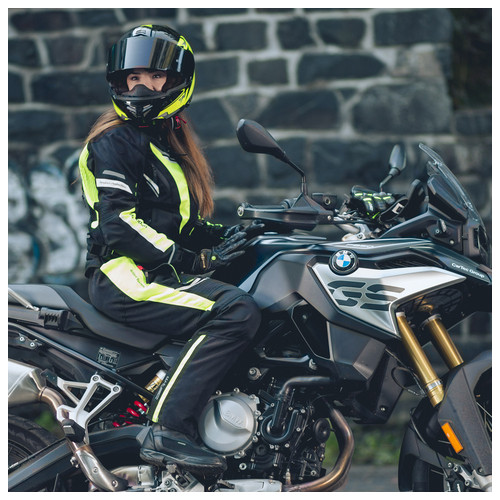 Мотоциклетний шолом W-TEC Vexamo PR Black Graphic, що перекидається, - чорно-жовтий/L (59-60) (20663-L) фото №10