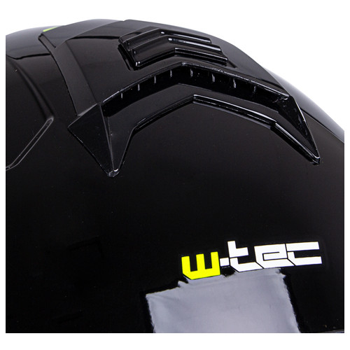 Мотоциклетний шолом W-TEC Vexamo PR Black Graphic, що перекидається, - чорно-жовтий/L (59-60) (20663-L) фото №13