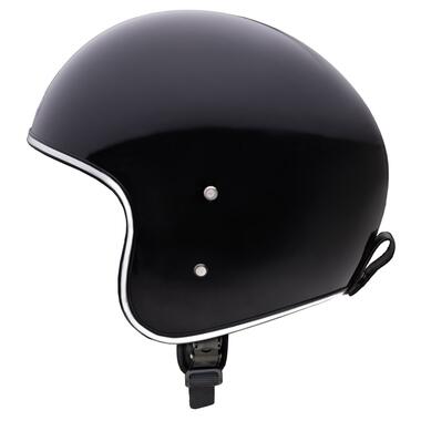 Мотоциклетний шолом W-TEC Angeric Gloss Black (22404-XXL) фото №3
