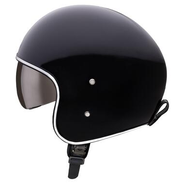 Мотоциклетний шолом W-TEC Angeric Gloss Black (22404-XXL) фото №4