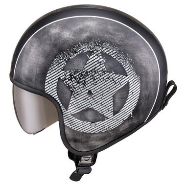 Мотоциклетний шолом W-TEC Angeric Grey Star (22398-L) фото №5
