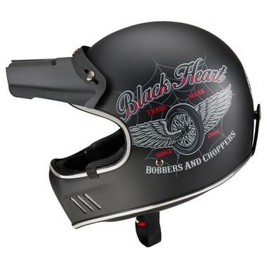 Мотоциклетний шолом W-TEC Black Heart Retron (22535-M-2) фото №5