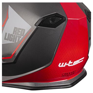 Мотоциклетний шолом W-TEC V127 Red Light (20567-L) фото №5