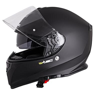 Мотоциклетний шолом W-TEC V127 - матовий чорний / S (55-56) (9623-S) фото №2