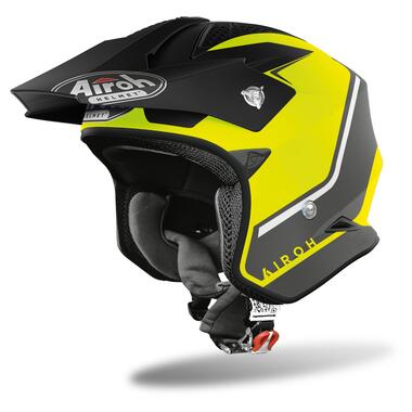 Мотоциклетний шолом  Airoh TRR-S Keen Matte Yellow 2022 (M140-1664-S) фото №1