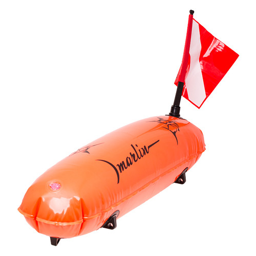 Буй Marlin Torpedo PVC Orange фото №1