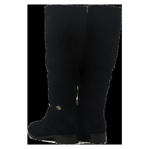 Жіночі зимові чоботи на низькому ходу Geronea 19560, Чорний, 38, 2964340232911 фото №3