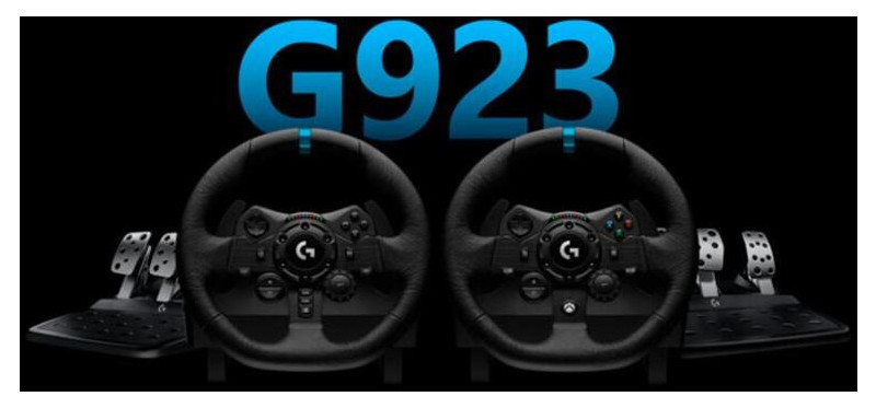 Кермо Logitech G923 PS4 PC Black (941-000149) фото №9