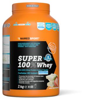 Протеин Namedsport Super 100% Whey 2 кг белый шоколад-клубника (8054956341016) фото №1