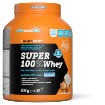 Протеин Namedsport Super 100% Whey 908г белый шоколад - клубника (8054956340064) фото №4