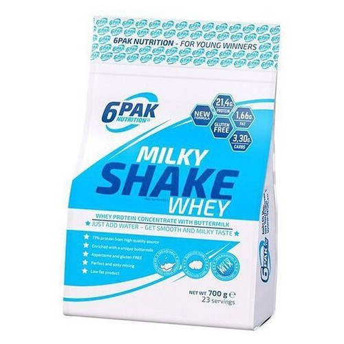 Protein 6Pak Milky Shake Whey 1800g Coffee Latte (29350003) фото №1