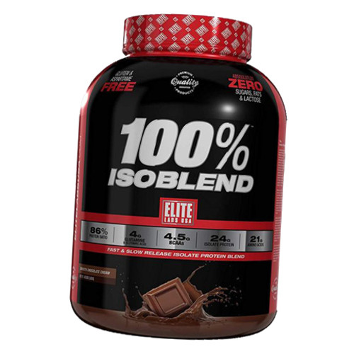 Протеїн Elite Labs 100% IsoBlend 1820г Шоколадний крем (29416001) фото №1