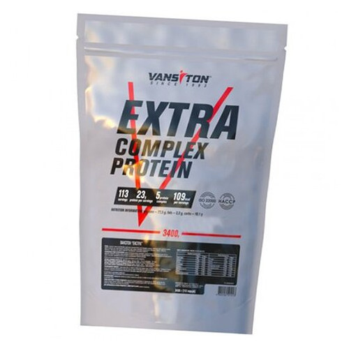 Протеїн Ванситон Extra Protein 3400г Ваніль (29173003) фото №1