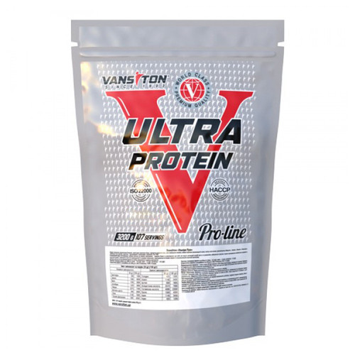 Сироватковий протеїн Ванситон Ultra Protein 3.2 кг вишня фото №1