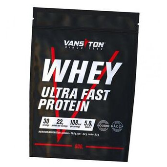 Протеїн для відновлення та зростання м'язової маси Ванситон Whey Ultra Fast Protein 3200г Капучино (29173005) фото №1